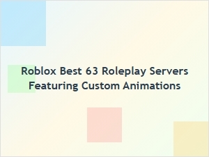 Best Roblox 63 Roleplay Servers with Custom Animations